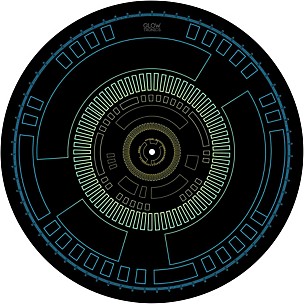 Glowtronics Memory Classic Non-glow DJ Slipmat