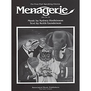 Associated Menagerie (Set No. 2) (SATB) SATB composed by Sydney Hodkinson