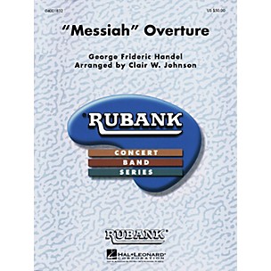 Hal Leonard Messiah Overture Concert Band Level 3 Arranged by Clair Johnson