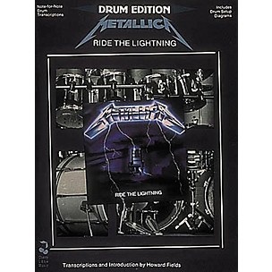 Hal Leonard Metallica - Ride The Lightning Drum Book