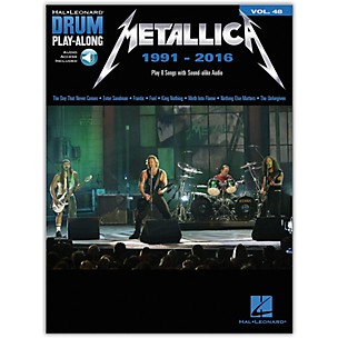 Hal Leonard Metallica: 1991-2016 Drum Play-Along 48 Book/Audio Online