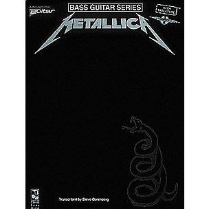 Hal Leonard Metallica Bass Guitar Tab Songbook