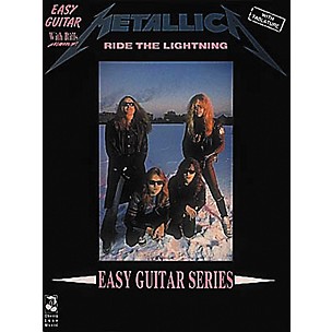 Cherry Lane Metallica Ride the Lightning Easy Guitar Tab Songbook