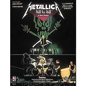 Hal Leonard Metallica Riff By Riff Guitar Tab Songbook