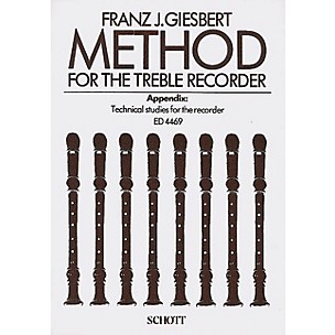 Schott Method for the Treble Recorder Schott Series