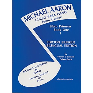 Alfred Michael Aaron Piano Course Spanish & English Edition (Curso Para Piano) Book 1 Book 1