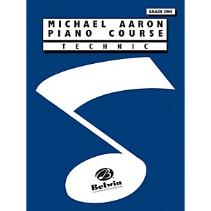 Alfred Michael Aaron Piano Course Technic Grade 1