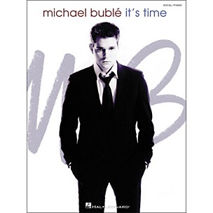 Hal Leonard Michael Buble - It's Time Piano/Vocal/Guitar Songbook