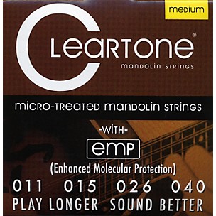 Cleartone Micro-Treated Medium Mandolin Guitar Strings