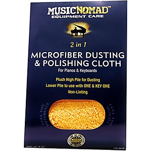 Music Nomad Microfiber Dusting & Polishing Cloth - Pianos & Keyboards