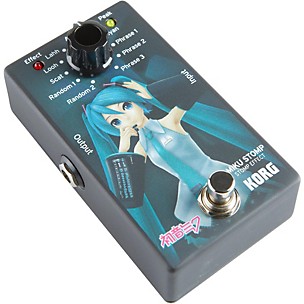 KORG Miku Stomp Vocaloid Guitar Effects Pedal