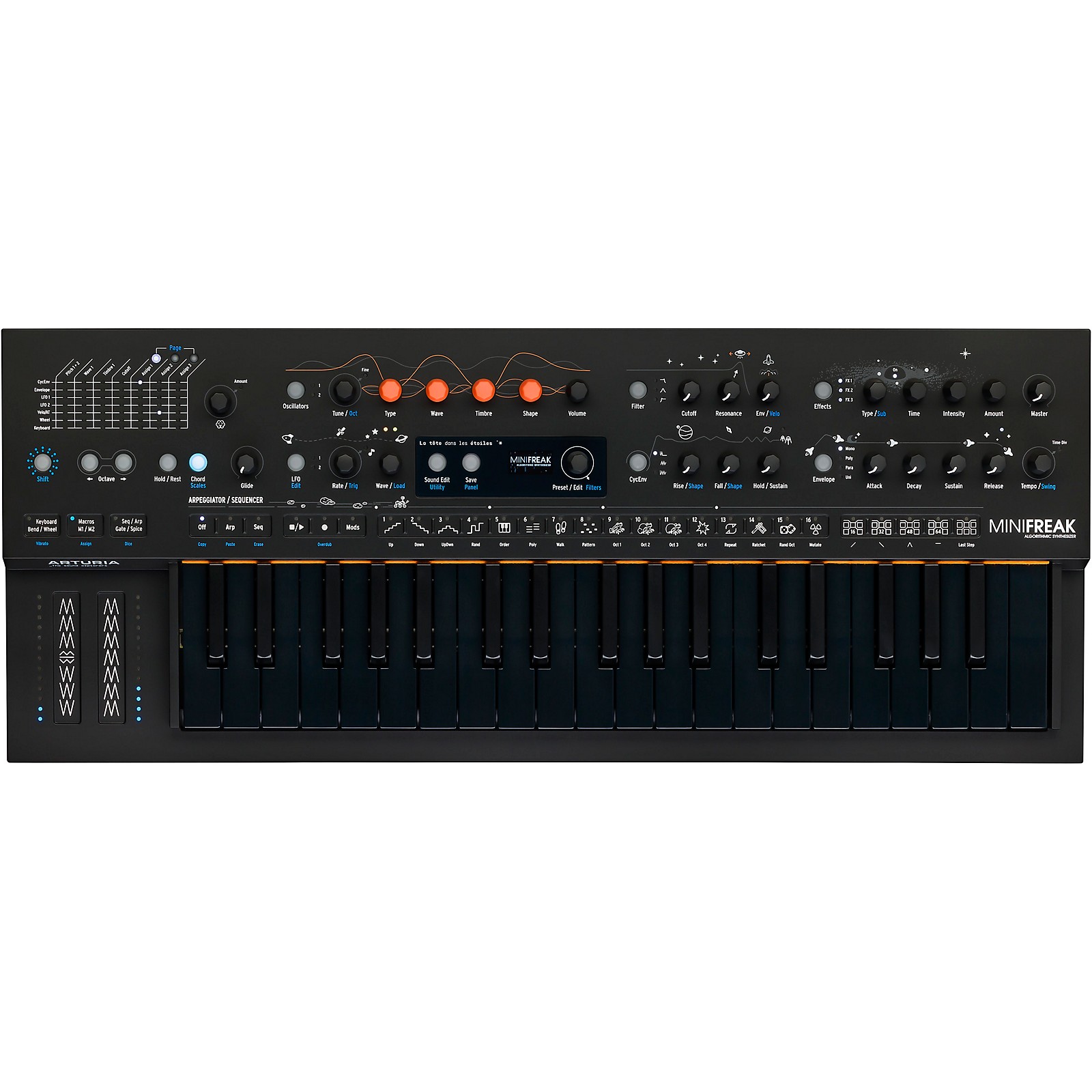 Arturia MiniFreak Stellar 37-Key Hybrid Synthesizer | Music