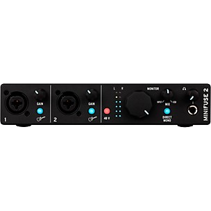 Arturia MiniFuse 2 USB-C Audio Interface - Black
