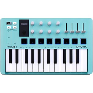 Arturia MiniLab 3 25-Key Hybrid Keyboard Controller -