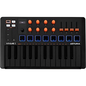 Arturia MiniLab 3 MIDI Controller Orange Edition