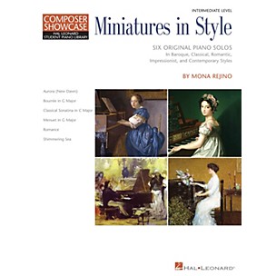 Hal Leonard Miniatures in Style Piano Library Series Book by Mona Rejino (Level Inter)