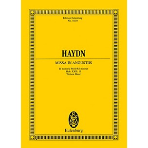 Eulenburg Missa in Angustiis ('Nelson Mass') Study Score Series Softcover Composed by Joseph Haydn