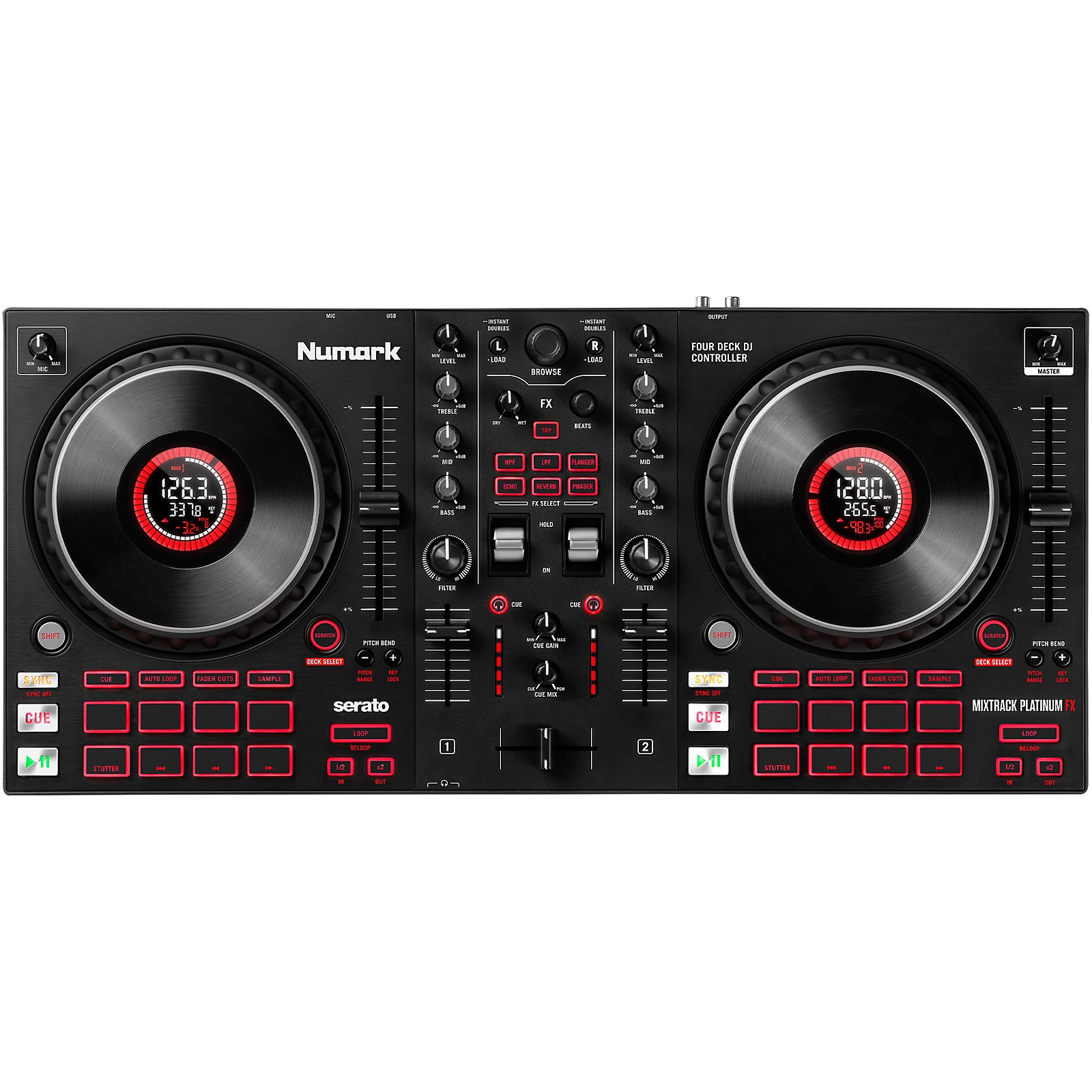 Numark Numark Mixtrack Platinum FX 2-Channel DJ Controller