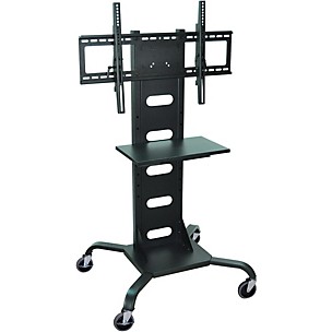 H. Wilson Mobile Flat Panel Display Stand With All-Steel Frame