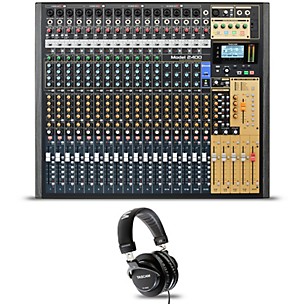 Tascam Model 2400 24-Channel Multitrack Recorder and Mixer With TH-300X Headphones