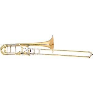 S.E. SHIRES Model Q36Y Q Series Professional Bass Trombone with Axial-Flow Valves