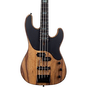 Schecter Guitar Research Model-T 4 Exotic Black Limba Electric Bass