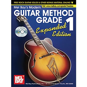 Mel Bay Modern Guitar Method Expanded Edition Vol. 1 Book/2 CD Set