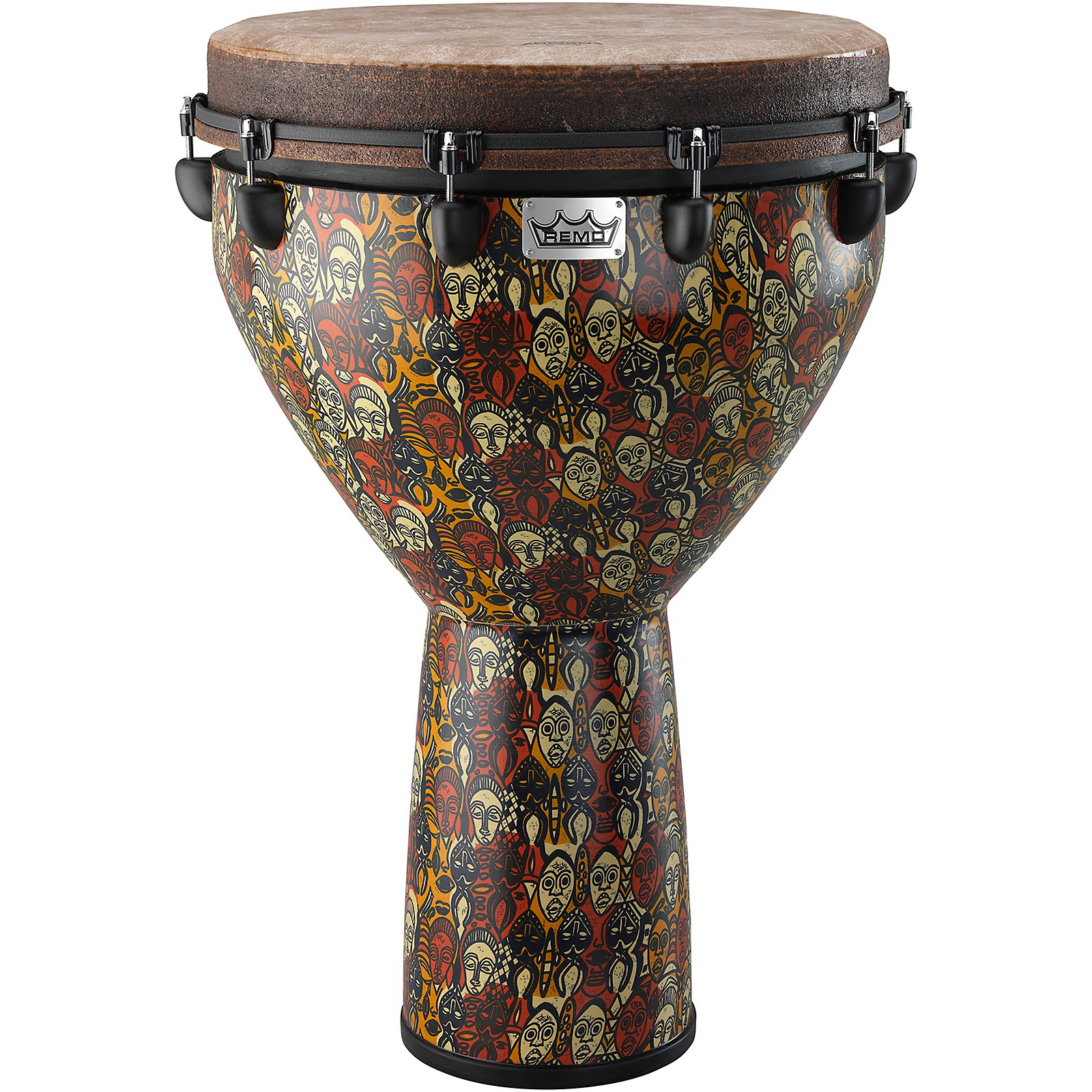 REMO world percussion ジャンベ Remo Mondo Designer Series Key-Tuned Djembe | Music & Arts