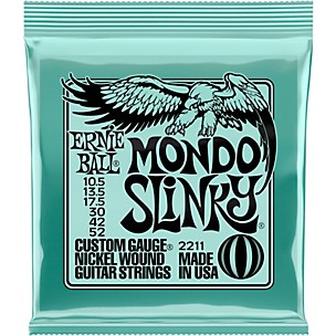 Ernie Ball Mondo Slinky 2211 (10.5-52) Nickel Wound Electric Guitar Strings