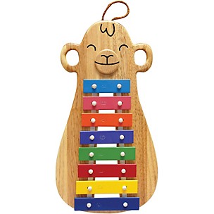 Green Tones Monkey Glockenspiel