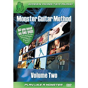 Alfred Monster Guitar Method Vol. 2 Dvd/Cd Set