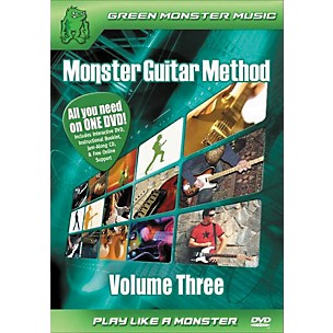 Alfred Monster Guitar Method Vol. 3 Dvd/Cd Set