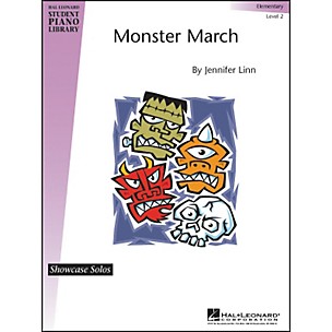 Hal Leonard Monster March Elementary Level 2 Showcase Solos Hal Leonard Student Piano Library