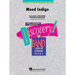 Hal Leonard Mood Indigo Concert Band Level 1.5 by Duke Ellington Arranged by Michael Sweeney
