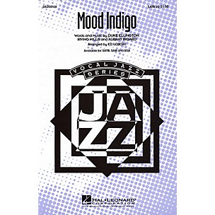 Hal Leonard Mood Indigo SATB arranged by Ed Lojeski
