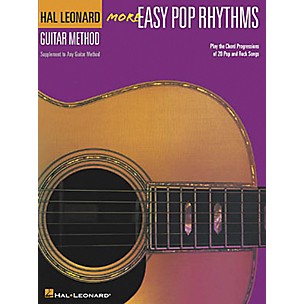 Hal Leonard More Easy Pop Rhythms - 2nd Edition Guitar Method Book