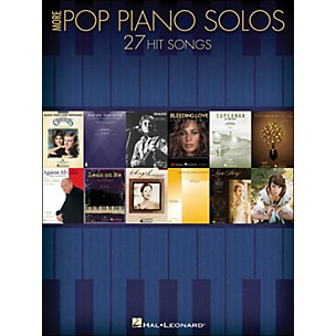 Hal Leonard More Pop Piano Solos