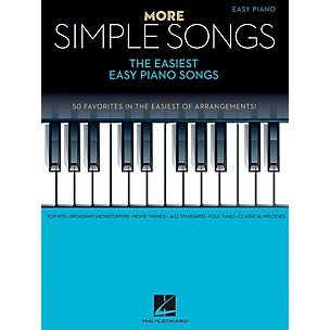 Hal Leonard More Simple Songs - The Easiest Easy Piano Songs