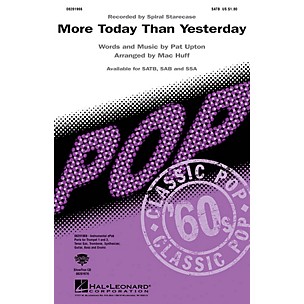 Hal Leonard More Today Than Yesterday ShowTrax CD by Spiral Staircase Arranged by Mac Huff