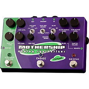 Pigtronix Mothership Analog Synthesizer Guitar Effects Pedal