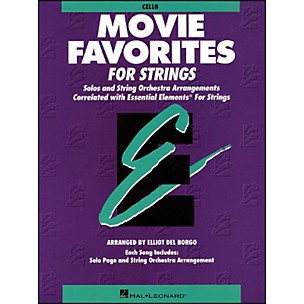 Hal Leonard Movie Favorites Cello Essential Elements