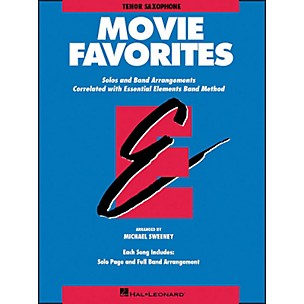 Hal Leonard Movie Favorites Tenor Saxophone