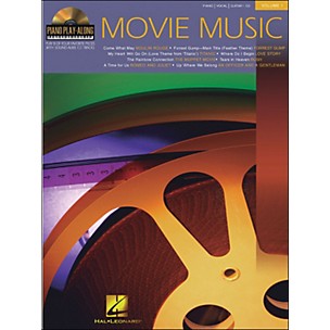 Hal Leonard Movie Music Piano Play-Along Volume 1 Book/CD arranged for piano, vocal, and guitar (P/V/G)