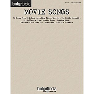 Hal Leonard Movie Songs Piano/Vocal/Guitar Songbook