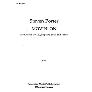 Associated Movin On /Sop Solo/Pno SATB