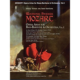 Nektar Mozart Opera Arias for Bass Baritone and Orchestra - Vol. I Music Minus One Softcover with CD by Mozart