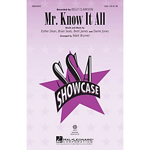 Hal Leonard Mr. Know It All ShowTrax CD by Kelly Clarkson Arranged by Mark Brymer