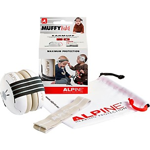 Alpine Hearing Protection Muffy Baby Black Protective Headphones
