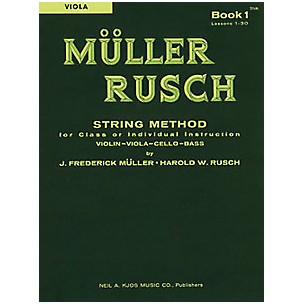 KJOS Muller-Rusch String Method 1 Viola Book