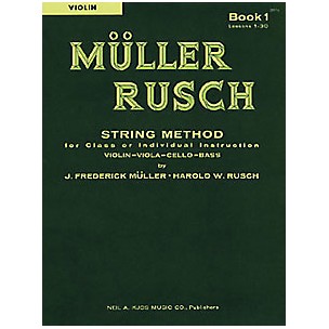 KJOS Muller-Rusch String Method 1 Violin Book